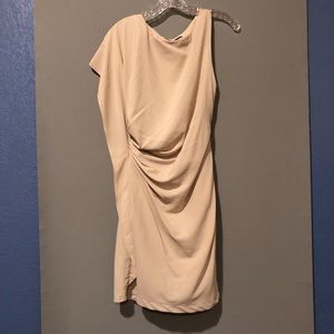 Classy cream colored short dress